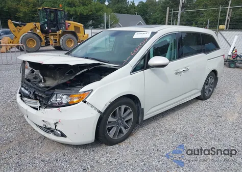 2017 Honda Odyssey Touring/Touring Elite from USA, damaged, VIN 5FNRL5H92HB012405